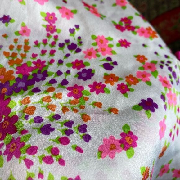 Y2K Victoria’s Secret White Floral Satin and Lace Slip Dress Size Extra Small - Picture 10 of 16